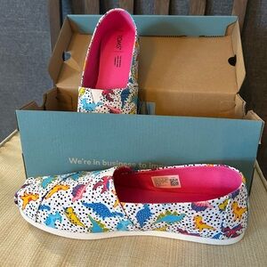 NEW TOMS Women's Dinosaur Alpargata